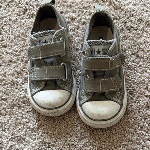Toddler Gray Converse All Stars